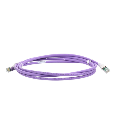 Patch Cord Z-MAX Cat6A S/FTP, CM/LS0H, 7ft, Color Violeta, Versión Bulk Patch Cord Z-MAX Cat6A S/FTP, CM/LS0H, 7ft, Color Violeta, Versión Bulk