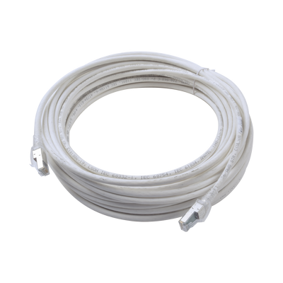 Patch Cord Z-MAX Cat6A S/FTP, CM/LS0H, 50ft, Color Blanco Patch Cord Z-MAX Cat6A S/FTP, CM/LS0H, 50ft, Color Blanco