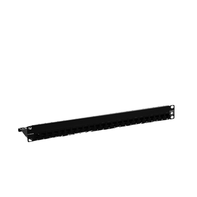 Patch Panel Z-MAX, de 24 puertos, Modular (vacío), Plano, 1UR Patch Panel Z-MAX, de 24 puertos, Modular (vacío), Plano, 1UR