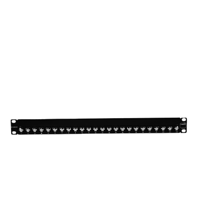 Patch Panel Z-MAX, de 24 puertos, Modular (vacío), Plano, 1UR Patch Panel Z-MAX, de 24 puertos, Modular (vacío), Plano, 1UR