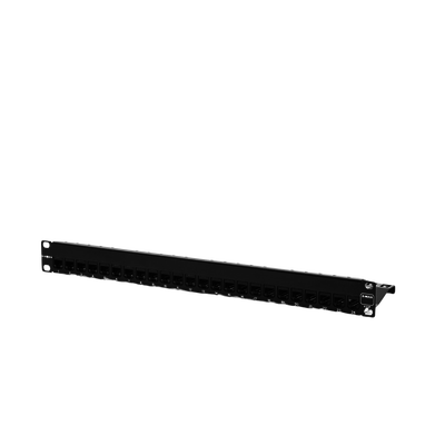 Patch Panel Z-MAX, de 24 puertos, Modular (vacío), Plano, 1UR Patch Panel Z-MAX, de 24 puertos, Modular (vacío), Plano, 1UR