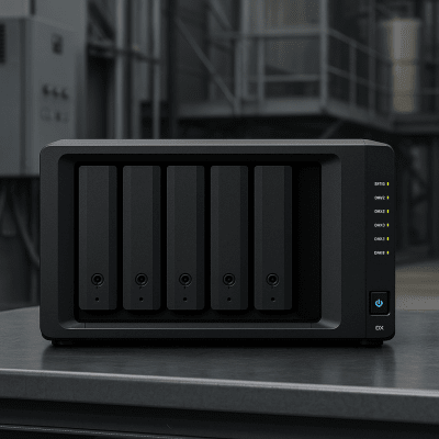 Unidad de Expansión DX525 / 5 Bahías para Unidades 3.5" y 2.5" / Intercambio en Caliente / Compatible con Synology DiskStation / Garantía de 3 Años Ampliable a 5