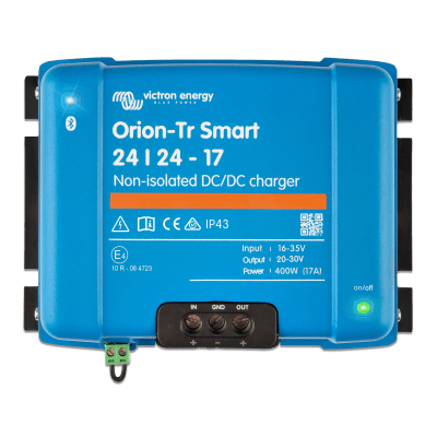 Orion-Tr 24/24-17A (400W) / Cargador de Baterías 24Vcc, 17A / Para baterías de Plomo