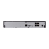 NVR 8 Megapíxel / 4 canales / H.265 / P2P Wisenet / 4 puertos PoE