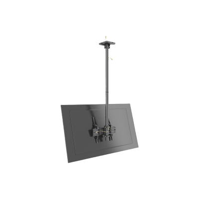 Montaje de Techo para Pantallas de 32"- 75I"| VESA 100 X 100 HASTA 400 X 400| Capacidad Máxima de Carga 50Kg