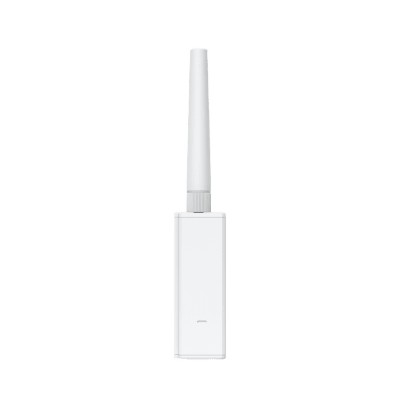 UniFi Protect SuperLink AP para sensores UniFi Protect / (1) Puerto 10/100 MbE / Gestión Bluetooth 5.2 / se energiza por PoE o USB Tipo-C (5V, 1A) / Montaje en riel Din o pared