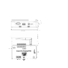 Interfaz convertidor de señal RTS // RS485 / 5 contactos secos.