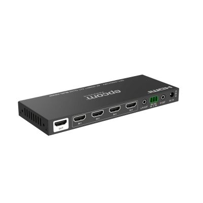 Multivisor HDMI 4x1 | 4K@30Hz | Vista Cuádruple | Cambio Automático/Manual | Control IR Multivisor HDMI 4x1 | 4K@30Hz | Vista Cuádruple | Cambio Automático/Manual | Control IR