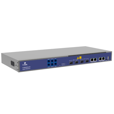 OLT Dual de 2 Puertos XGSPON/GPON con WDM Integrado/ 4 Puertos Uplink (2 Puerto Gigabit RJ45 + 2 Puertos SFP/SFP+) / Hasta 512 ONUs OLT Dual de 2 Puertos XGSPON/GPON con WDM Integrado/ 4 Puertos Uplink (2 Puerto Gigabit RJ45 + 2 Puertos SFP/SFP+) / Hasta 512 ONUs