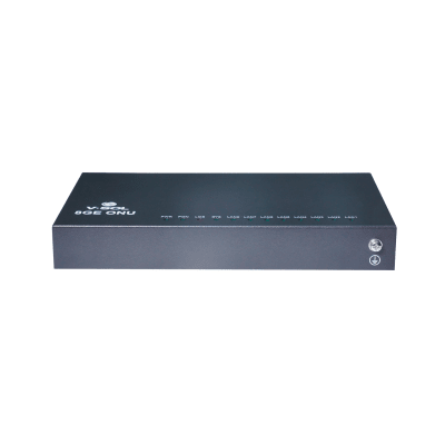 ONU Dual EPON/GPON / 8 Puertos PoE 802.3at Gigabit / 1 Puerto SC/UPC ONU Dual EPON/GPON / 8 Puertos PoE 802.3at Gigabit / 1 Puerto SC/UPC