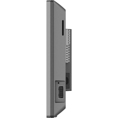 Estación de Intercomunicación SIP con Wi-Fi 6, Bluetooth y Control Total para Agendamiento de Salas y Edificios Inteligentes (Color Negro)