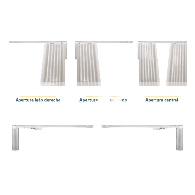 Kit para convertir, automatizar y controlar sus cortinas tradicionales (riel 4.8m, 65 kilos), motor inteligente. Integre con Alexa y control remoto desde su App.