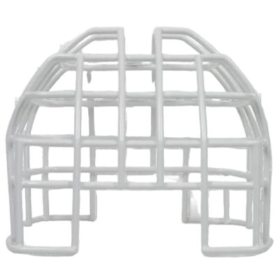 Protector De Rejilla Anti Vandalismo Y Golpes Accidentales, Color Blanco, Para Sirenas/Estrobos/Bocinas System Sensor, Montaje En Superficie, 7.49"Altox6.74"Anchox6.09"Profundidad
