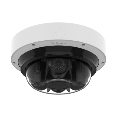 Camara Multi sensor 8MP x 4 CH con Inteligencia Artificial / Lente Motorizado de 3.3 a 5.7mm / WDR 120dB / Protección IP66 / IK10 / NEMA4X