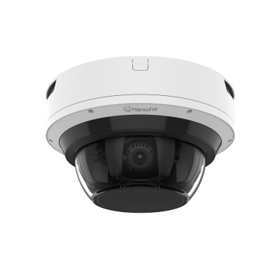 Camara Multi sensor 8MP x 4 CH con Inteligencia Artificial / Lente Motorizado de 3.3 a 5.7mm / WDR 120dB / Protección IP66 / IK10 / NEMA4X