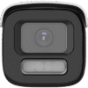 [Dual Light + ColorVu 3.0 + HikAI] Bala IP 4 Megapixel / Lente Mot. 2.8 a 12 mm / 60 mts IR + Luz Blanca / Exterior IP67 / WDR 130 dB / ACUSENSE 3.0 / Microfono Integrado / Metal / NEMA 4X / ACUSEARCH