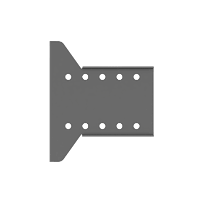 Placa_ Accesorio para Montaje de pantalla desde la Pared | Fabircada en Acero.