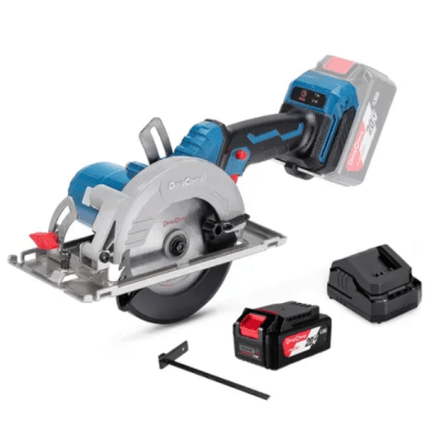 Sierra circular sin escobillas de 20V, Incluye una Batería de 4.0Ah y Cargador.