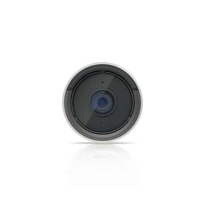 Cámara UniFi Protect G6 Bullet Color Blanco, PoE, 1.8" 4K, AI Multi-TOPS, Visión Nocturna IR 30m, Protección IP66, Reconocimiento Facial y Placa, Montaje en Pared, Techo, Poste
