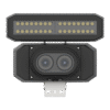 Camara IP Dual 4K, Funcion para reconocimiento de Codigos de Barra BCR / 2 lentes 25mm / Luz Blanca incluida /