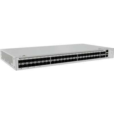 Switch eKit Core/Distribución Administrable Capa 3 / 48 puertos SFP de 1 Gbps + 4 Puertos SFP+ de 10 Gbps / Soporta iStack / Capacidad de Conmutación de 176 Gbps / Gestión Gratuita desde la Nube / Sin Licenciamiento