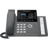 TELÉFONO IP PROFESIONAL DE 12 LÍNEAS / 24 TECLAS DE EXTENSIÓN PROGRAMABLES / WI-FI 6 / POE INTEGRADO / PANTALLA LCD 4.3 PULGADAS / SEGURIDAD DE NIVEL EMPRESARIAL / BLUETOOTH INTEGRADO / COMPATIBLE CON GDMS / AUDIO HD CON NOISE-SHIELD