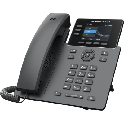 Teléfono IP Grado Operador / 3 Líneas / 12 Botones Virtuales Multiuso / Pantalla LCD 2.8 Pulgadas / Puertos Gigabit con PoE / Audio HD / Compatible con GDMS Teléfono IP Grado Operador / 3 Líneas / 12 Botones Virtuales Multiuso / Pantalla LCD 2.8 Pulgadas / Puertos Gigabit con PoE / Audio HD / Compatible con GDMS