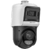 [TandemVu] Domo PTZ IP 4 Megapixel con Cámara Fija 4 Megapixel / 25X Zoom / 100 mts IR / IP66 / ACUSENSE / PoE+ / Entrada-Salida de Audio y Alarma / Ultra Baja Iluminación / Micro SD