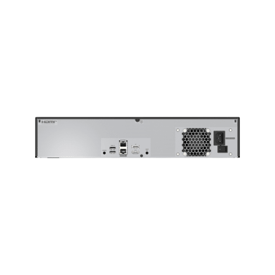 NVR de 12 Megapíxel sistema operativo Ubuntu Linux / Hasta 32 canales / 6TB Incluidos / H.265 & WiseStream / Incluye 1 Licencia de 4 canales