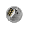 Detector de Humo Compacto Fotoeléctrico Autonomo120 V y Respaldo Batería Reemplazable AA | Modelo 210314821 | Pieza