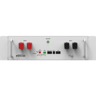 Batería de Litio LiFePO4 51.2Vcc, 5.12Kwh, Rack 4UR para Montaje en Rack,