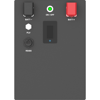 Batería de Litio LiFePO4 12.8Vcc, 100Ah, 1.28KwH, Pantalla LCD para Monitoreo Local, Carcasa Metálica