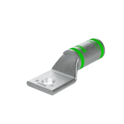 Zapata de compresión LCA1-14-E, para cal. 1/0 Awg, Barreno para tornillo prisionero de 1/4, 1 Pz