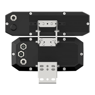 Camara IP Dual 4K, Funcion para reconocimiento de Codigos de Barra BCR / 2 lentes 25mm / Luz Blanca incluida /