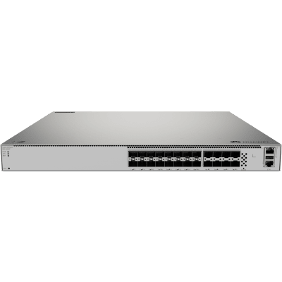 Switch eKit Core para Fibra Óptica Administrable Capa 3 / 16 puertos SFP 10 Gbps + 8 Puertos SFP28 25 Gbps / Capacidad de Conmutación 1,120 Gbit/s / Gestión Gratuita desde la Nube / Sin Licenciamiento / Ruteo Dinamico (RIP, OSPF, IS-