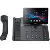 Videotelefono IP Wi-Fi, handset Inalámbrico, 20 Líneas SIP, Puertos Gigabit, PoE con Puerto USB, Bluetooth.