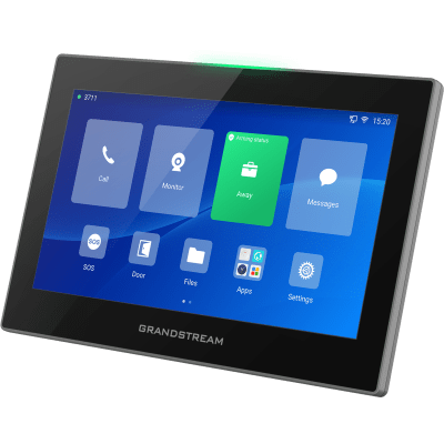 Estación de Intercomunicación SIP con Wi-Fi 6, Bluetooth y Control Total para Agendamiento de Salas y Edificios Inteligentes (Color Negro)