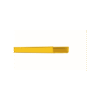 Canaleta FiberRunner™ 12X4, de PVC Rígido, Color Amarillo, 3 m. de Largo