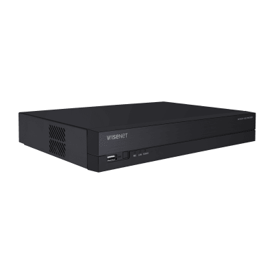 NVR 8 Megapíxel / 4 canales / H.265 / P2P Wisenet / 4 puertos PoE