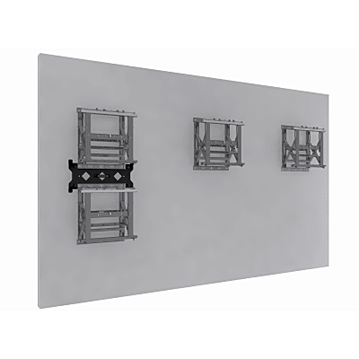 Espaciador Para Montaje De Videowall en Pared |Compatible con Pantallas de 55"