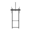 Montaje de Piso Móvil para Pantallas de 65 in a 100 in | vesa 100 x 100 hasta 1000 x 600 | carga maxima soportada 120kg| Fabricado en aluminio y acero