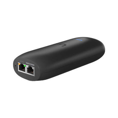 UniFi Protect AI Port / Dispositivo que convierte cualquier cámara UniFi o de terceros (ONVIF) a cámara AI compatible con UniFi Protect/ Detecciones inteligentes: rostros, placas, personas, vehículos, placas / x1 puerto PoE++ IN / x1