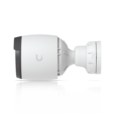 Cámara UniFi Protect G6 Bullet Color Blanco, PoE, 1.8" 4K, AI Multi-TOPS, Visión Nocturna IR 30m, Protección IP66, Reconocimiento Facial y Placa, Montaje en Pared, Techo, Poste