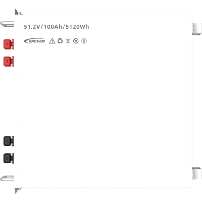Batería de Litio LiFePO4 51.2Vcc, 5.12Kwh, Rack 4UR para Montaje en Rack,