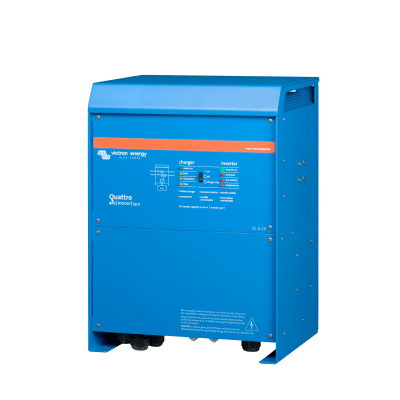 Quattro 48/10000/140-100/100 230V / Inversor Cargador de Onda Pura / Entrada 48 Vcc / Salida 8000 W 230 Vca 60 Hz