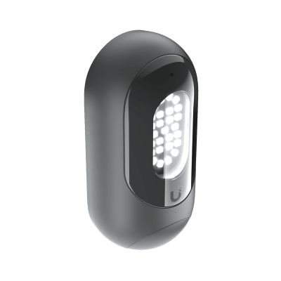 UniFi Protect Floodlight, Reflector de 550 Lúmenes LED, Montable en Pared, Detección de Movimiento, IPX5, Alimentación PoE