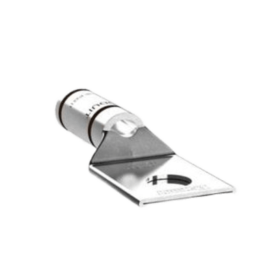 Zapata de compresión LCA2-38-Q, para cal. 2Awg, Barreno para tornillo prisionero de 3/8, 1 Pz