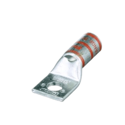 Zapata de compresión LCA3/0-38-X para cal. 3/0 Awg, Barreno para tornillo prisionero de 3/8, 1 Pz