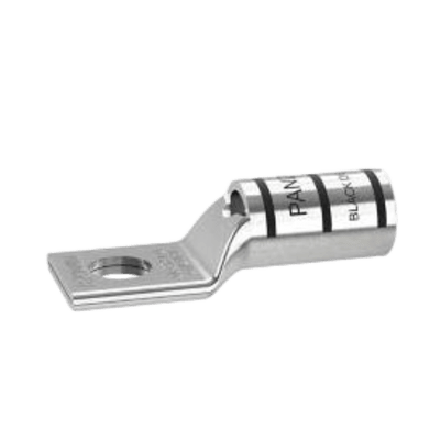 Zapata de compresión LCA2/0-38-X para cal. 2/0 Awg, Barreno para tornillo prisionero de 3/8, 1 Pz Zapata de compresión LCA2/0-38-X para cal. 2/0 Awg, Barreno para tornillo prisionero de 3/8, 1 Pz