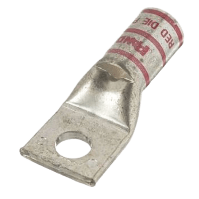 Zapata de compresión LCA350-12-X, para cal. 350 Kcm, Barreno para tornillo prisionero de 1/2, 1 Pz Zapata de compresión LCA350-12-X, para cal. 350 Kcm, Barreno para tornillo prisionero de 1/2, 1 Pz